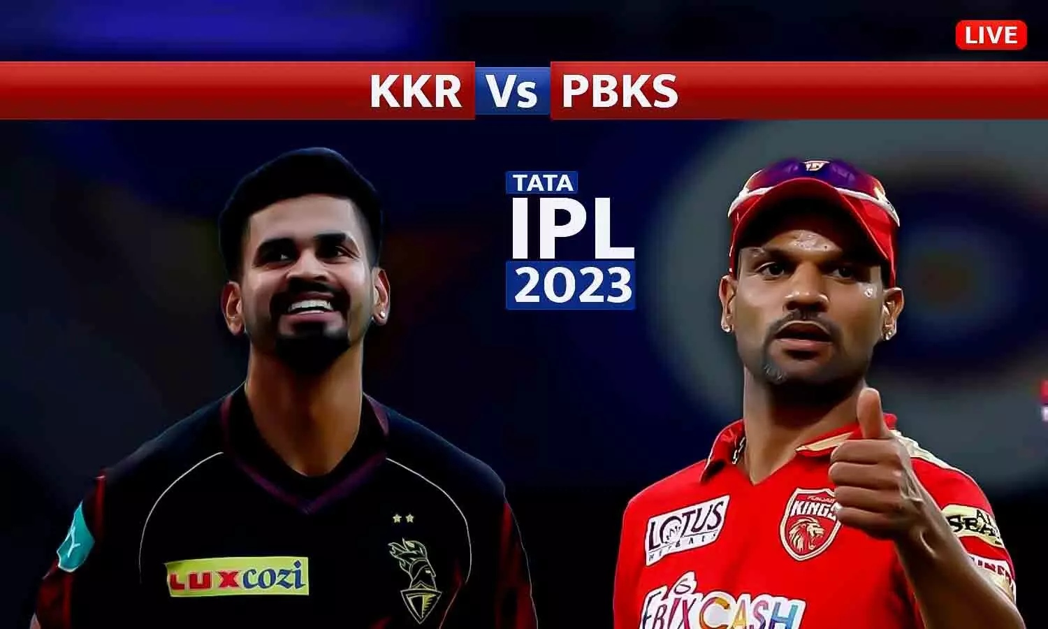 PBKS vs KKR IPL 2023: पंजाब की जीत से शुरुआत, DLS मैथड से कोलकाता को 7 रन से हराया, अर्शदीप सिंह ने चटकाए 3 विकेट