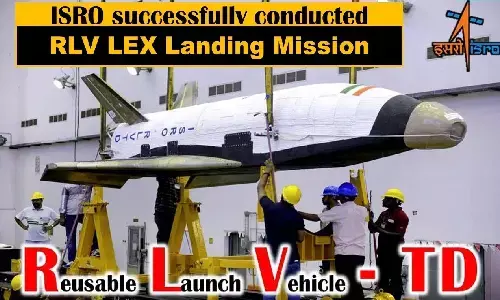 ISRO का RLV Mission सफल! स्पेस में सेटेलाइट लॉन्च कर धरती में सेफ लैंडिंग करेगा रॉकेट ISRO का RLV Mission सफल! स्पेस में सेटेलाइट लॉन्च कर धरती में सेफ लैंडिंग करेगा रॉकेट