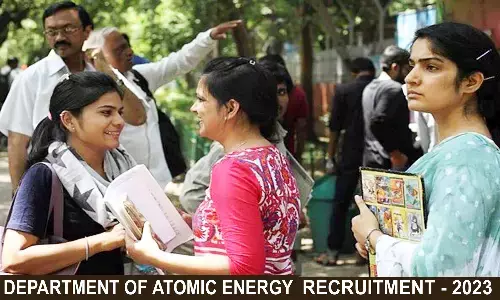 DAE Recruitment 2023: डिपार्टमेंट ऑफ एटॉमिक एनर्जी में टेक्निकल ऑफिसर सहित विभिन्न पदों पर निकली वैकेंसी, 10 अप्रैल तक कर सकेंगे आवेदन DAE Recruitment 2023: डिपार्टमेंट ऑफ एटॉमिक एनर्जी में टेक्निकल ऑफिसर सहित विभिन्न पदों पर निकली वैकेंसी, 10 अप्रैल तक कर सकेंगे आवेदन