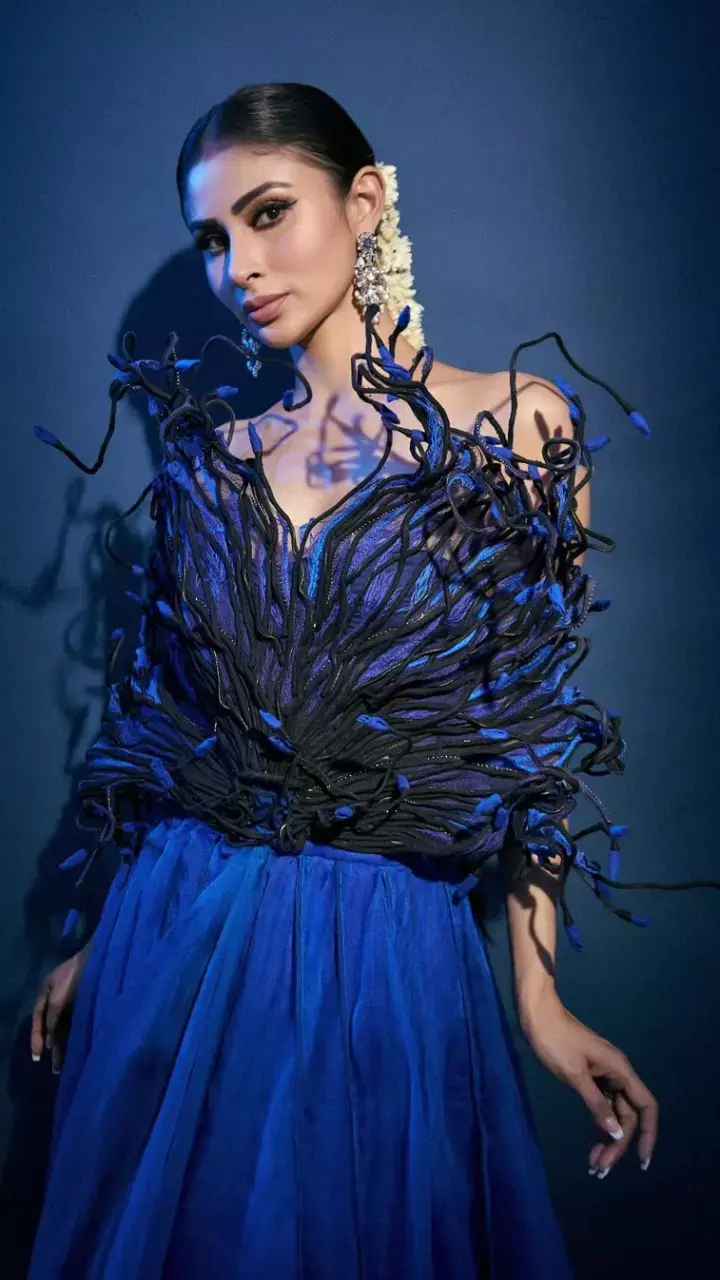 Mouni roy बेहद हसीन लुक में दिए पोज, देखें ग्लैमरस Pics