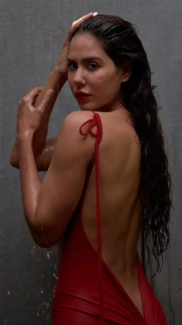 Sonam Bajwa अपना भीगा बदन फ्लॉन्ट करती दिखी, देखें हॉट तस्वीरें