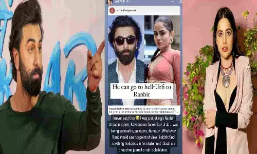 भाड़ में जाए रणबीर कपूर: Urfi Javed
