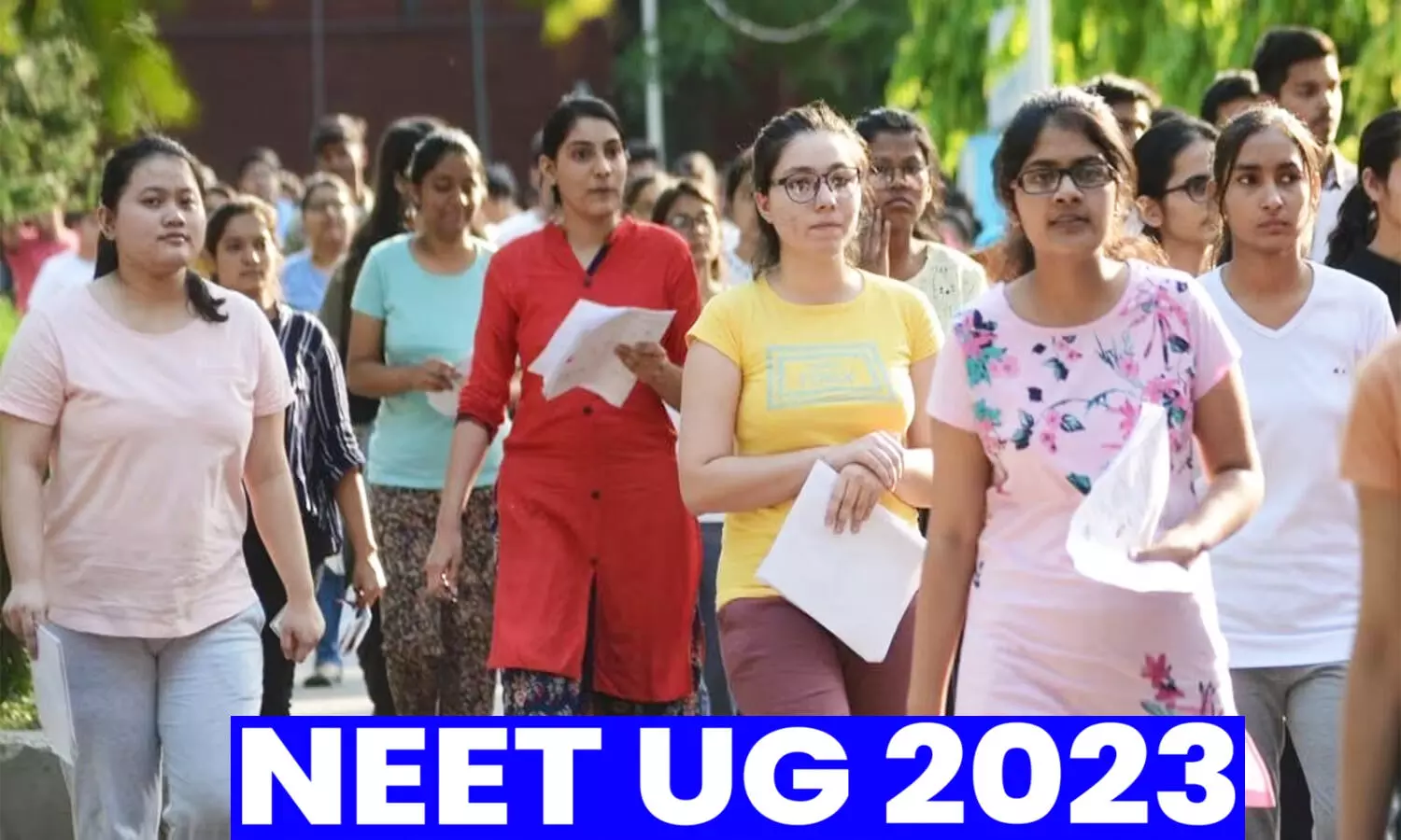 NEET UG 2023: नीट यूजी के लिए बढ़ी आवेदन तिथि, 15 अप्रैल तक कर सकेंगे अप्लाई, ऑफलाइन मोड में होंगे एग्जाम NEET UG 2023: नीट यूजी के लिए बढ़ी आवेदन तिथि, 15 अप्रैल तक कर सकेंगे अप्लाई, ऑफलाइन मोड में होंगे एग्जाम