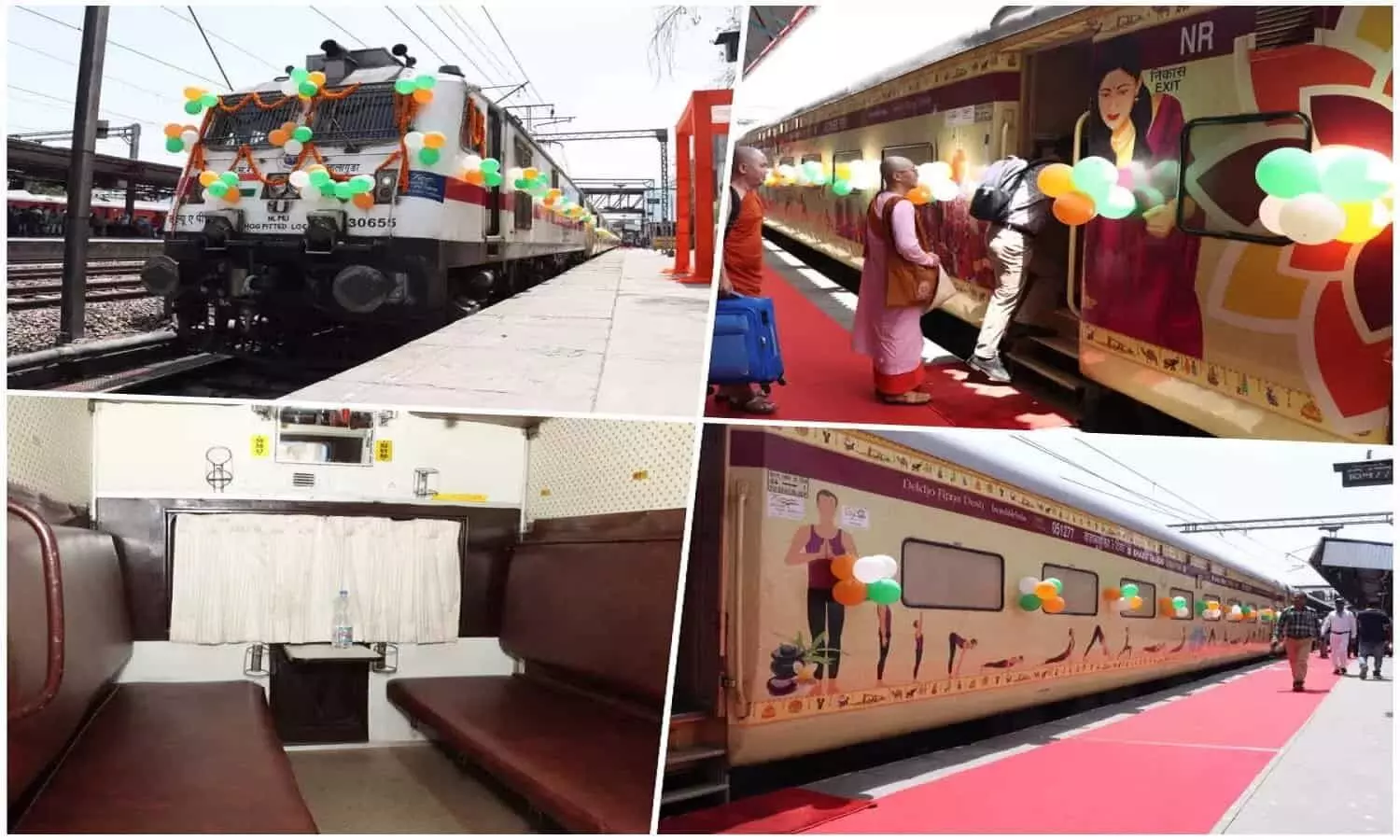 अंबेडकर जयंती के दिन रेलवे ने दी बाबा साहब यात्रा भारत गौरव पर्यटक ट्रेन की सौगात
