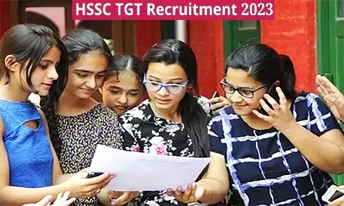 HSSC TGT Recruitment 2023: एचएसएससी टीजीटी पदों पर भर्ती के लिए परीक्षा तिथि जारी, दो पॉलियों में होंगे एग्जाम HSSC TGT Recruitment 2023: एचएसएससी टीजीटी पदों पर भर्ती के लिए परीक्षा तिथि जारी, दो पॉलियों में होंगे एग्जाम