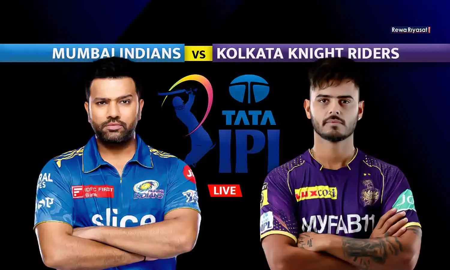 MI vs KKR IPL 2023 LIVE Score Hindi Updates