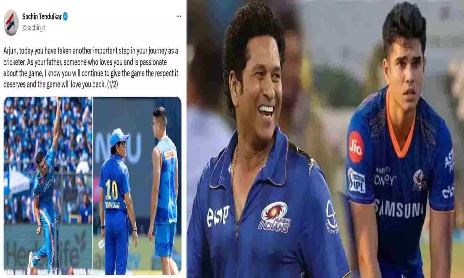 Sachin Tendulkar Reaction On Arjun Tendulkar: क्रिकेट जगत में मची सनसनी, बेटे अर्जुन तेंदुलकर के डेब्यू पर सचिन ने लिख दी रोंगटे खड़े करने वाली बात