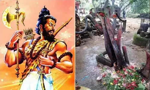आज भी अस्तित्व में है भगवान परशुराम का फरसा! सदियों से जमीन में गड़ा है मगर जंग नहीं लगा