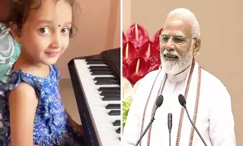 पीएम नरेन्द्र मोदी बच्ची के टैलेंट पर हुए मंत्रमुग्ध, वीडियो शेयर करते हुए यह लिखा