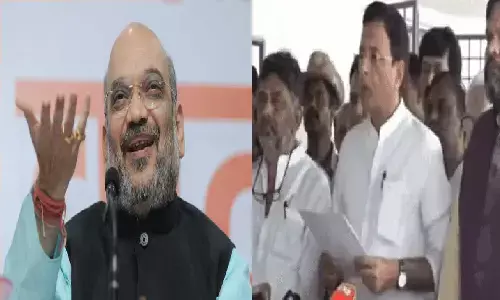 कांग्रेस ने गृहमंत्री अमित शाह के खिलाफ FIR दर्ज करवाई! पुलिस ने जांच शुरू कर दी