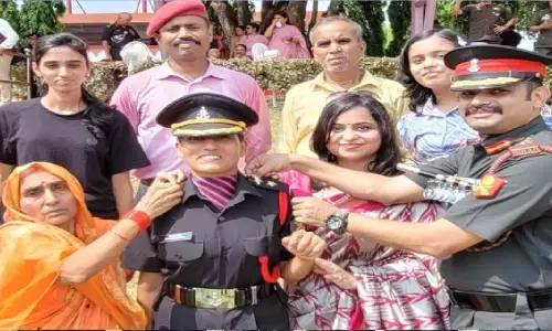 रीवा: शहीद दीपक सिंह की पत्नी लेफ्टिनेंट रेखा सिंह की लद्दाख के LAC में तैनाती