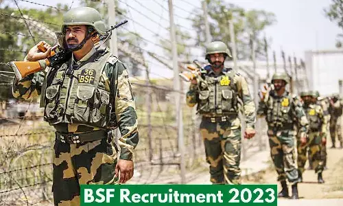 BSF New Selection Process: बीएसएफ कॉन्स्टेबल वैकेंसी के लिए सिलेक्शन प्रोसेस में यह हुआ बदलाव, 1284 पदों पर की जानी है भर्ती BSF New Selection Process: बीएसएफ कॉन्स्टेबल वैकेंसी के लिए सिलेक्शन प्रोसेस में यह हुआ बदलाव, 1284 पदों पर की जानी है भर्ती