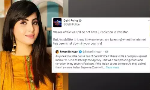 पाकिस्तानी एक्ट्रेस ने दिल्ली पुलिस से कहा- पीएम मोदी के खिलाफ शिकायत करनी है! Delhi Police ने क्या जवाब दिया?