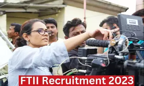 FTII Recruitment 2023: फिल्म एंड टेलीविजन इंस्टीट्यूट ऑफ इंडिया में निकली वैकेंसी, यह होनी चाहिए योग्यता व आयु सीमा FTII Recruitment 2023: फिल्म एंड टेलीविजन इंस्टीट्यूट ऑफ इंडिया में निकली वैकेंसी, यह होनी चाहिए योग्यता व आयु सीमा