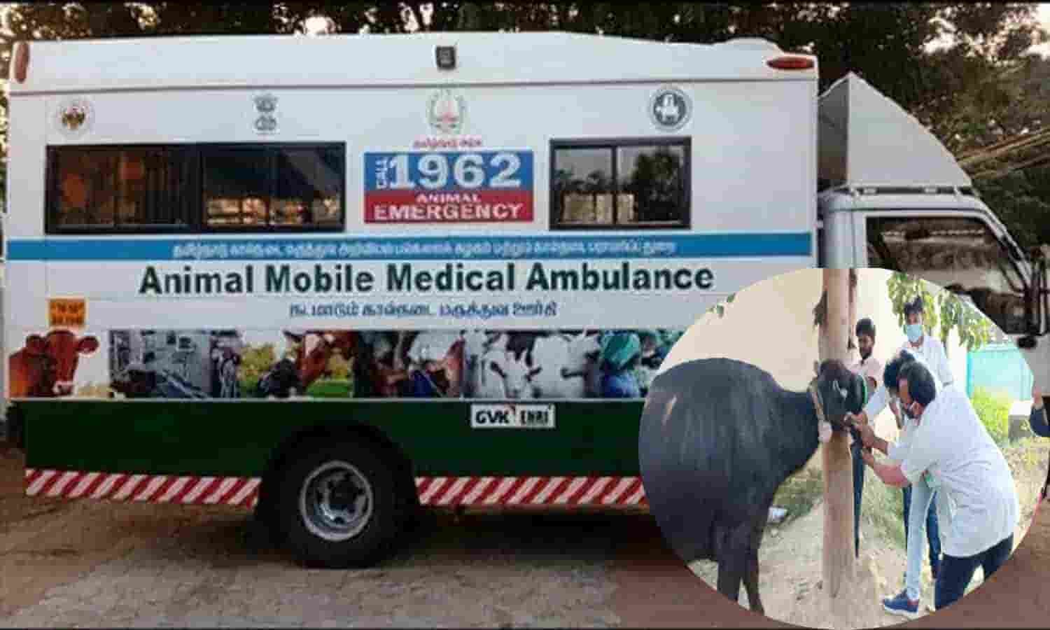 MP Veterinary Hospital Ambulance एमपी में आज से शुरू होगी 406 पशु