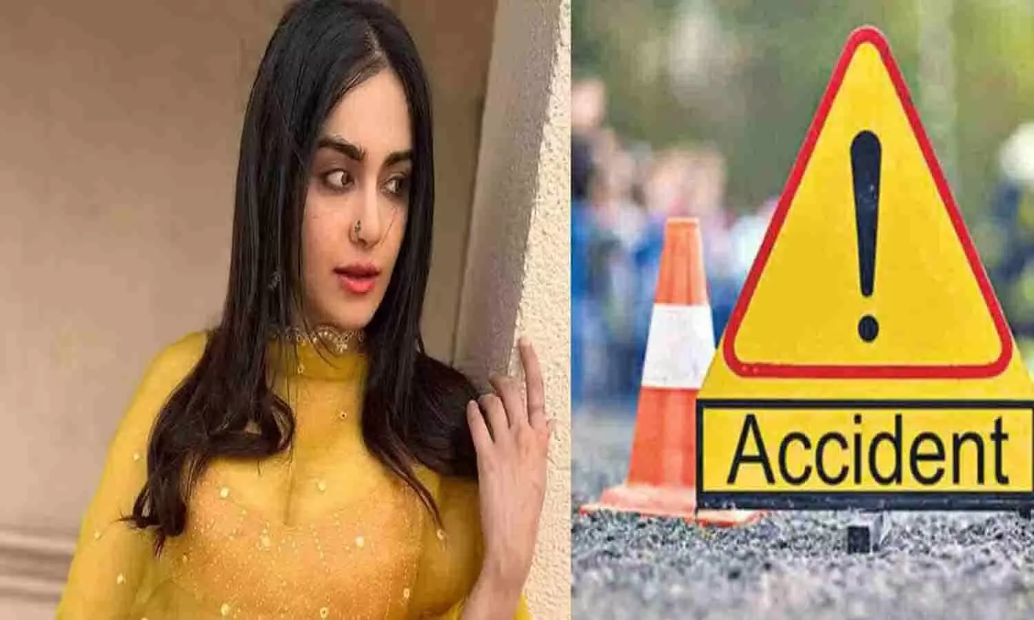 Adah Sharma Road Accident