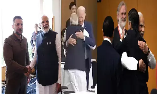 G-7 मीटिंग में क्या हुआ? पीएम मोदी से गले मिले बाइडेन, यूक्रेन के राष्ट्रपति से हुई मुलाकात G-7 मीटिंग में क्या हुआ? पीएम मोदी से गले मिले बाइडेन, यूक्रेन के राष्ट्रपति से हुई मुलाकात