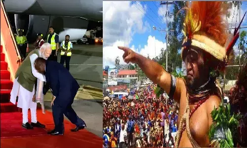 Story Of James Marape: पापुआ न्यू गिनी के प्रधानमंत्री जेम्स मरापे की कहानी, PM Modi के पैर छूकर फेमस हो गए Story Of James Marape: पापुआ न्यू गिनी के प्रधानमंत्री जेम्स मरापे की कहानी, PM Modi के पैर छूकर फेमस हो गए