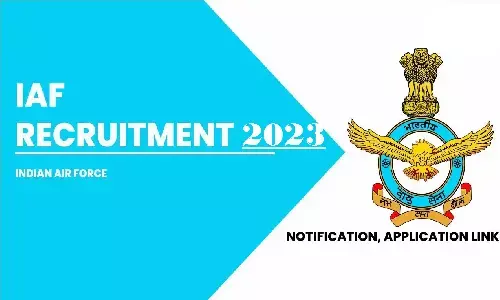 IAF Recruitment May-June 2023: इंडियन एयर फ़ोर्स भर्ती 2023 का नोटिफिकेशन जारी, जानें आवेदन की प्रोसेस, योग्यता और सैलरी