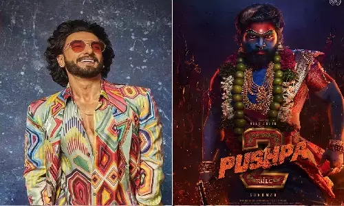 Allu Arjun की  Pushpa 2 में पुलिसवाले का रोल कर रहे Ranveer Singh!