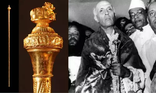 History Of Sengol: क्या है सेंगोल, जिसे अंग्रेजों ने नेहरू को दिया था, अब नए संसद भवन में पीएम मोदी ने स्थापित किया History Of Sengol: क्या है सेंगोल, जिसे अंग्रेजों ने नेहरू को दिया था, अब नए संसद भवन में पीएम मोदी ने स्थापित किया