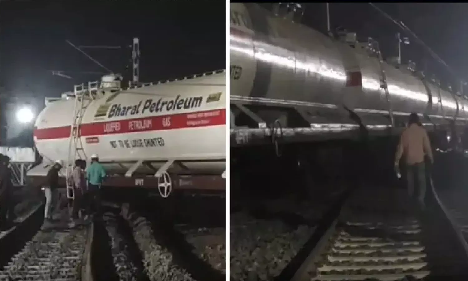 जबलपुर में रेल हादसा! LPG से लोडेड ट्रेन पटरी से उतरी, बड़ी दुर्घटना होते-होते रह गई