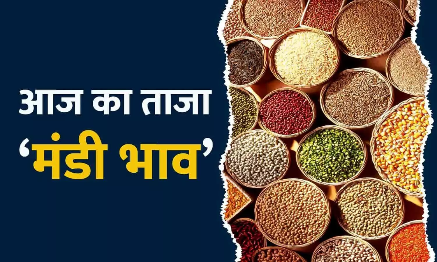 Aaj Ka Mandi Bhav 7 June 2023: तुअर के दाम में तेजी, डॉलर व देसी चना के भाव गिरे, यहां पर जानें आज का ताजा मंडी भाव Aaj Ka Mandi Bhav 7 June 2023: तुअर के दाम में तेजी, डॉलर व देसी चना के भाव गिरे, यहां पर जानें आज का ताजा मंडी भाव