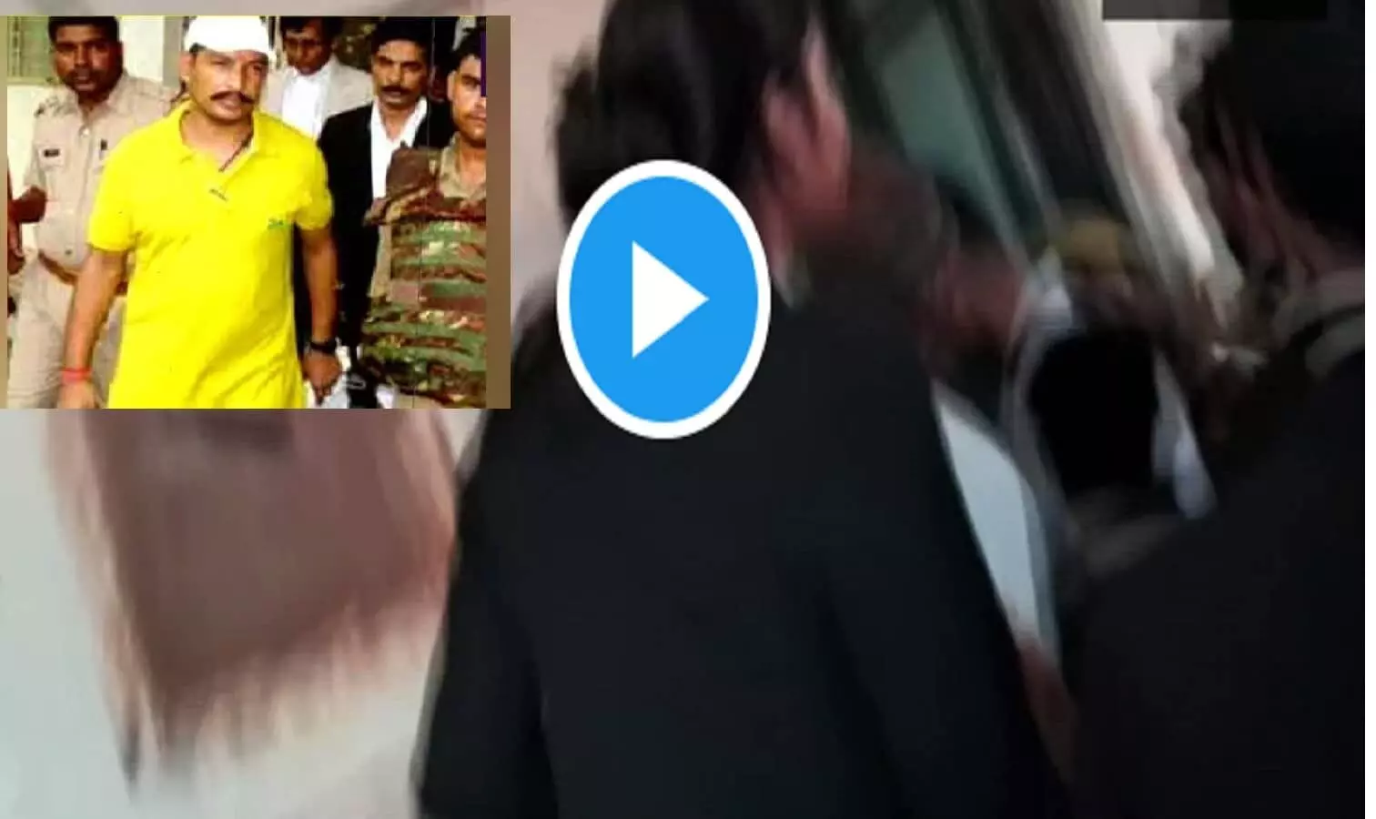 VIDEO: BJP नेता की हत्या के आरोपी Gangster Sanjeev Jeeva को Lucknow Civil Court में गोली मारी!