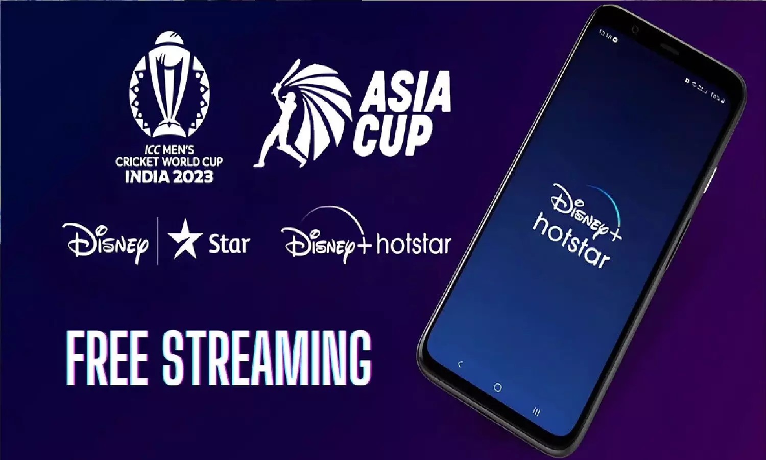 Asia Cup और ICC World Cup फ्री में देख सकेंगे! Disney+Hotstar ने Jio Cinema के साथ खेल कर दिया