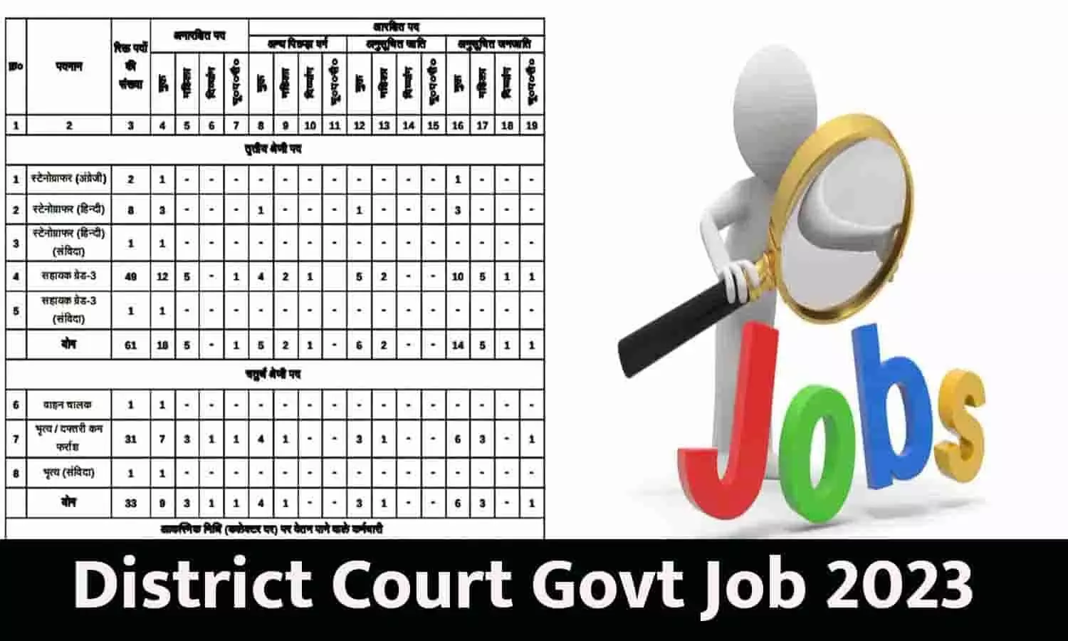 District Court Govt Job