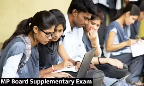 MP Board Supplementary Exam 2023: कक्षा 10वीं और 12वीं की पूरक परीक्षा के लिए कर सकते हैं ऑनलाइन आवेदन, इन तारीखों को होंगी परीक्षाएं