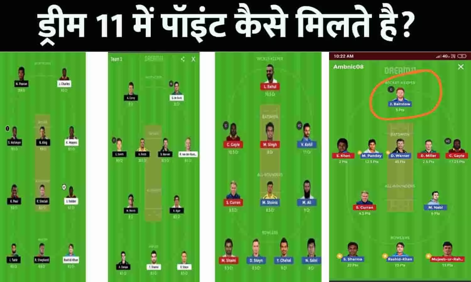 Dream11 Me Kitne Point Par Kitne Paise Milte Hai: ड्रीम 11 में पॉइंट कैसे मिलते है 2024