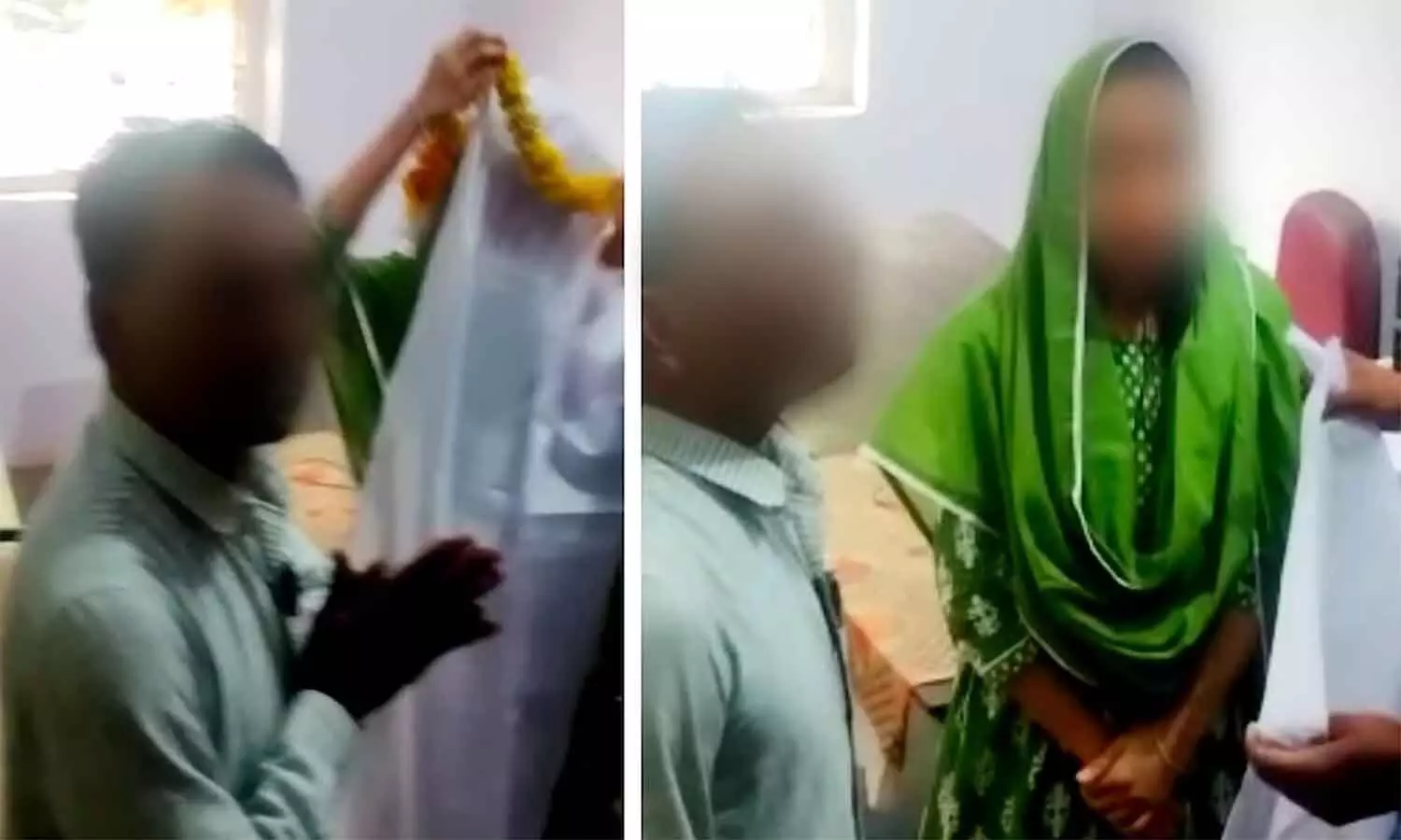 एमपी में मुस्लिम युवक से शादी की तो बाप ने थाने में जिंदा बेटी को पहना दिया कफन, तीन पुलिसकर्मी सस्पेंड