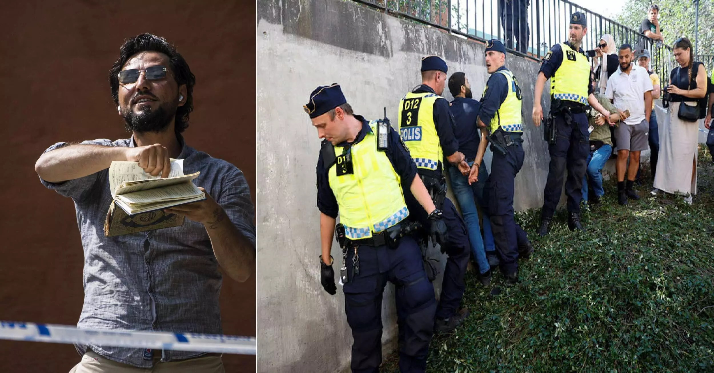 बकरीद के दिन स्वीडन में मस्जिद के बाहर जलाई गई कुरान! अब बड़ा बवाल होगा बकरीद के दिन स्वीडन में मस्जिद के बाहर जलाई गई कुरान! अब बड़ा बवाल होगा