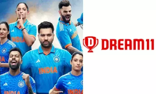 टीम इंडिया की जर्सी में अब Dream 11 नज़र आएगा, ड्रीम 11 ने 358 करोड़ रुपए देकर स्पॉन्सरशिप ली टीम इंडिया की जर्सी में अब Dream 11 नज़र आएगा, ड्रीम 11 ने 358 करोड़ रुपए देकर स्पॉन्सरशिप ली