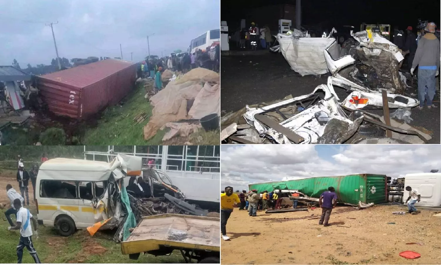 केन्या के लोंडियानी में सड़क हादसा: 48 लोगों की मौत! ट्रक ने मिनी बस फिर कार और पैदल चलने वालों को कुचल डाला केन्या के लोंडियानी में सड़क हादसा: 48 लोगों की मौत! ट्रक ने मिनी बस फिर कार और पैदल चलने वालों को कुचल डाला