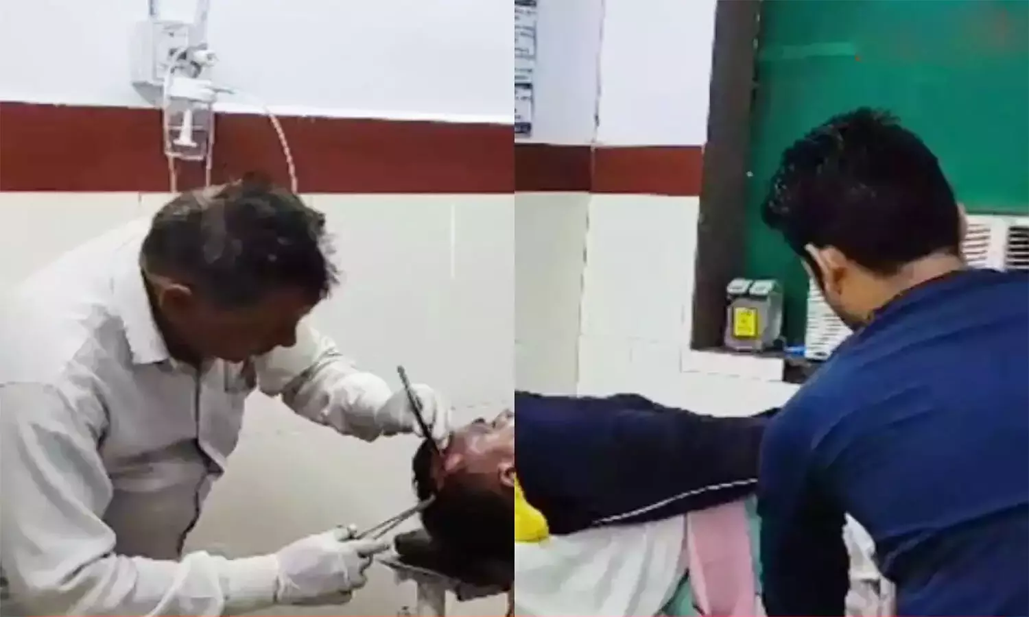एमपी में गजब का सरकारी अस्पतालः अनजान व्यक्ति ने घायलों का किया इलाज, टांके भी लगाए