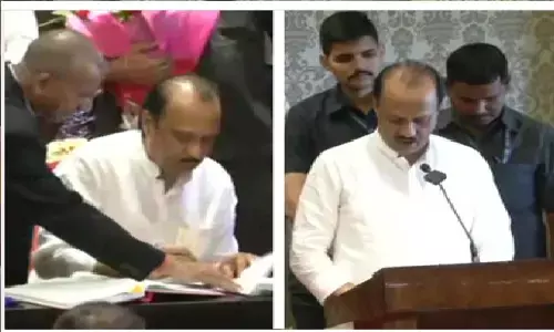 अजीत पवार बने महाराष्ट्र के डिप्टी सीएम! 8 विधायकों को लेकर राजभवन पहुंचे, ये सब कैसे हुआ? जानिए अजीत पवार बने महाराष्ट्र के डिप्टी सीएम! 8 विधायकों को लेकर राजभवन पहुंचे, ये सब कैसे हुआ? जानिए