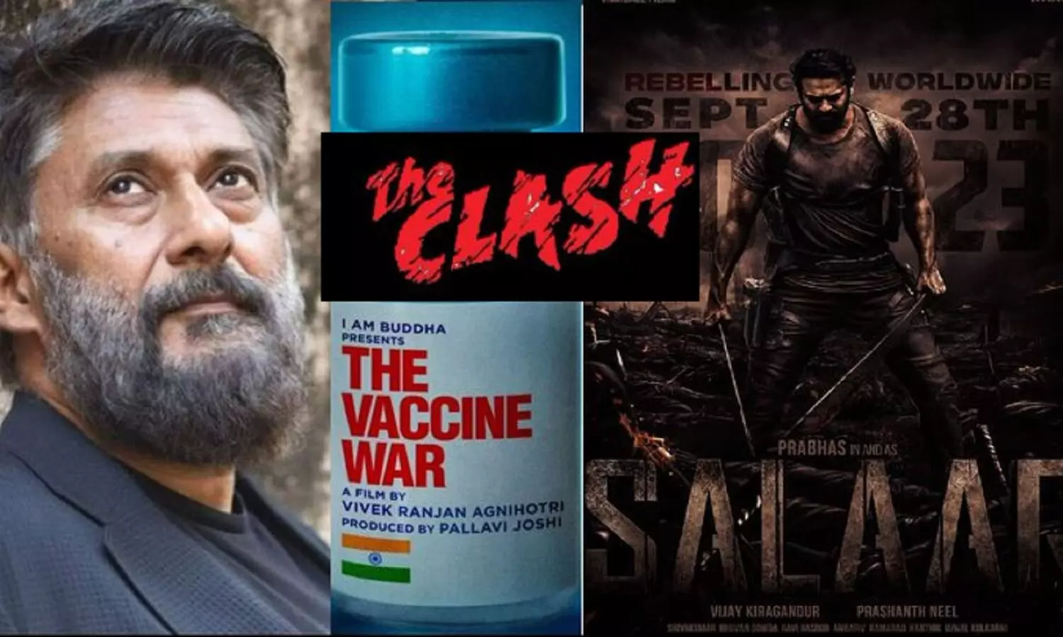 Salaar Vs The Vaccine War: सालार से होगा द वैक्सीन वॉर का क्लैश! प्रभास की राधेश्याम से टकराई थी विवेक अग्निहोत्री की कश्मीर फाइल्स