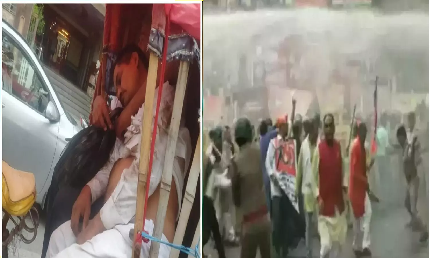 पटना में भाजपाइयों पर लाठीचार्ज, नितीश कुमार के खिलाफ प्रदर्शन कर रही महिलाओं को बेरहमी से पीटा! एक बीजेपी नेता की मौत