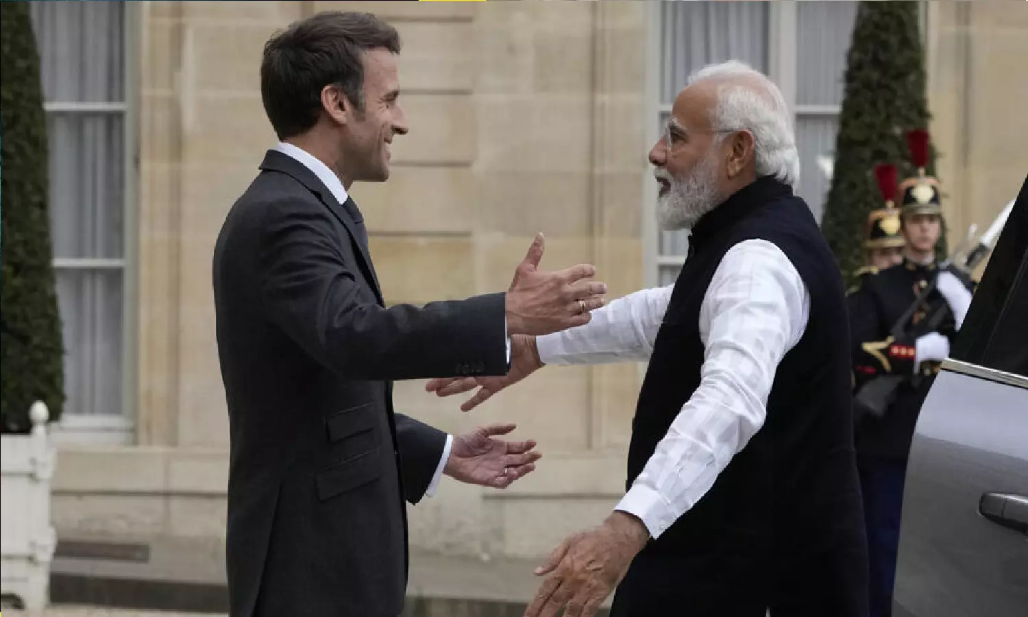 PM Modi France Visit Live Updates: फ्रांस में पीएम मोदी का गार्ड ऑफ़ ऑनर, राष्ट्रपति मैक्रों होस्ट करेंगे प्राइवेट डिनर PM Modi France Visit Live Updates: फ्रांस में पीएम मोदी का गार्ड ऑफ़ ऑनर, राष्ट्रपति मैक्रों होस्ट करेंगे प्राइवेट डिनर
