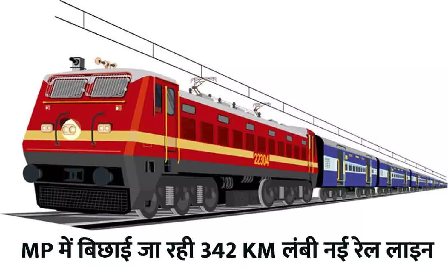 MP में बिछाई जा रही 342 KM लंबी नई रेल लाइन, हेलीकॉप्टर से सर्वे शुरू, ₹514.40 करोड़ बजट पास, जाने Full Info