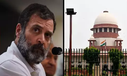 गुजरात हाईकोर्ट से झटका लगने के बाद सुप्रीम कोर्ट पहुंचे राहुल गांधी, SC ने याचिका ख़ारिज की तो 2 साल की जेल होगी गुजरात हाईकोर्ट से झटका लगने के बाद सुप्रीम कोर्ट पहुंचे राहुल गांधी, SC ने याचिका ख़ारिज की तो 2 साल की जेल होगी