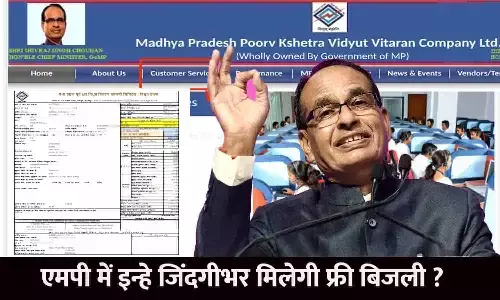 MP Lifetime Free Bijli Bill Yojana: बड़ा ऐलान! एमपी में इन्हे जिंदगीभर मिलेगी फ्री बिजली ? नहीं भरना होगा Bijli Bill, जाने Full Info...
