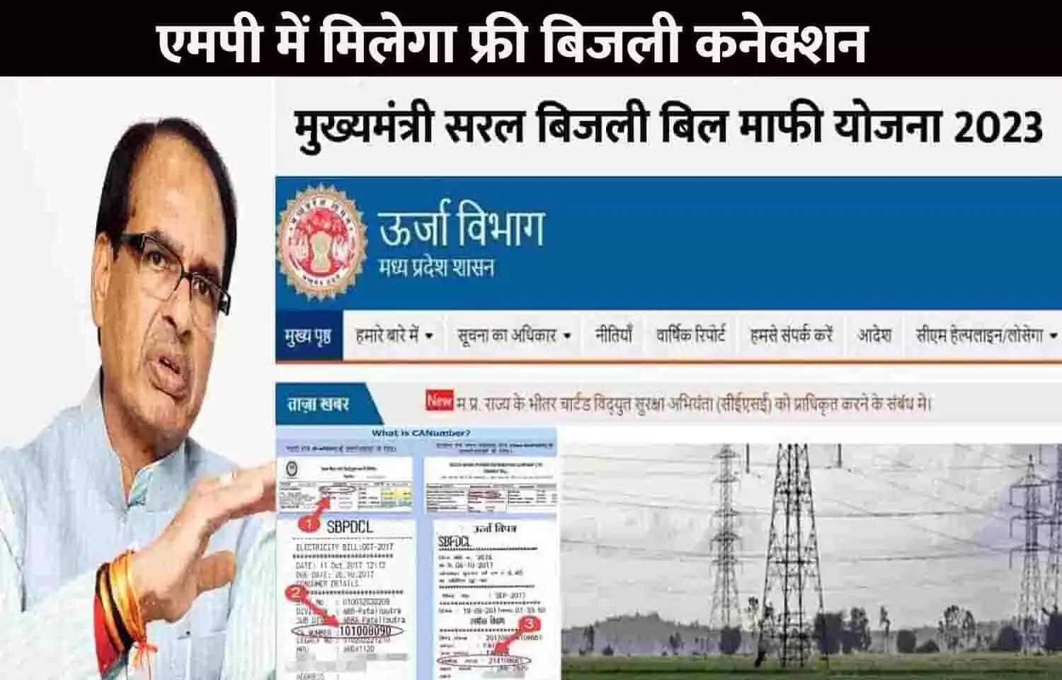 MP Free Bijli Connection Yojana