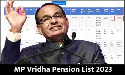 MP Vridha Pension List 2023 MP Vridha Pension List 2023