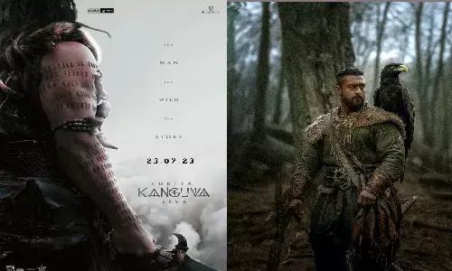 Glimpse Of Kanguva: Suriya की फिल्म Kanguva का पोस्टर आया, पब्लिक पगला गई! Glimpse Of Kanguva: Suriya की फिल्म Kanguva का पोस्टर आया, पब्लिक पगला गई!