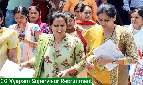 CG Supervisor Bharti 2023: आंगनबाड़ी सुपरवाइजर भर्ती के लिए नोटिफिकेशन जारी, जल्द करें आवेदन CG Supervisor Bharti 2023: आंगनबाड़ी सुपरवाइजर भर्ती के लिए नोटिफिकेशन जारी, जल्द करें आवेदन