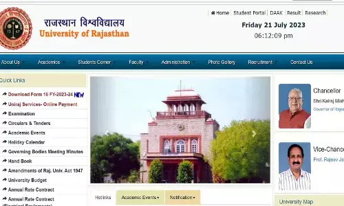 Rajasthan University BA 2nd Year Result 2023 | राजस्थान यूनिवर्सिटी बीए सेकंड ईयर रिजल्ट 2023 जारी, यहां से करें चेक