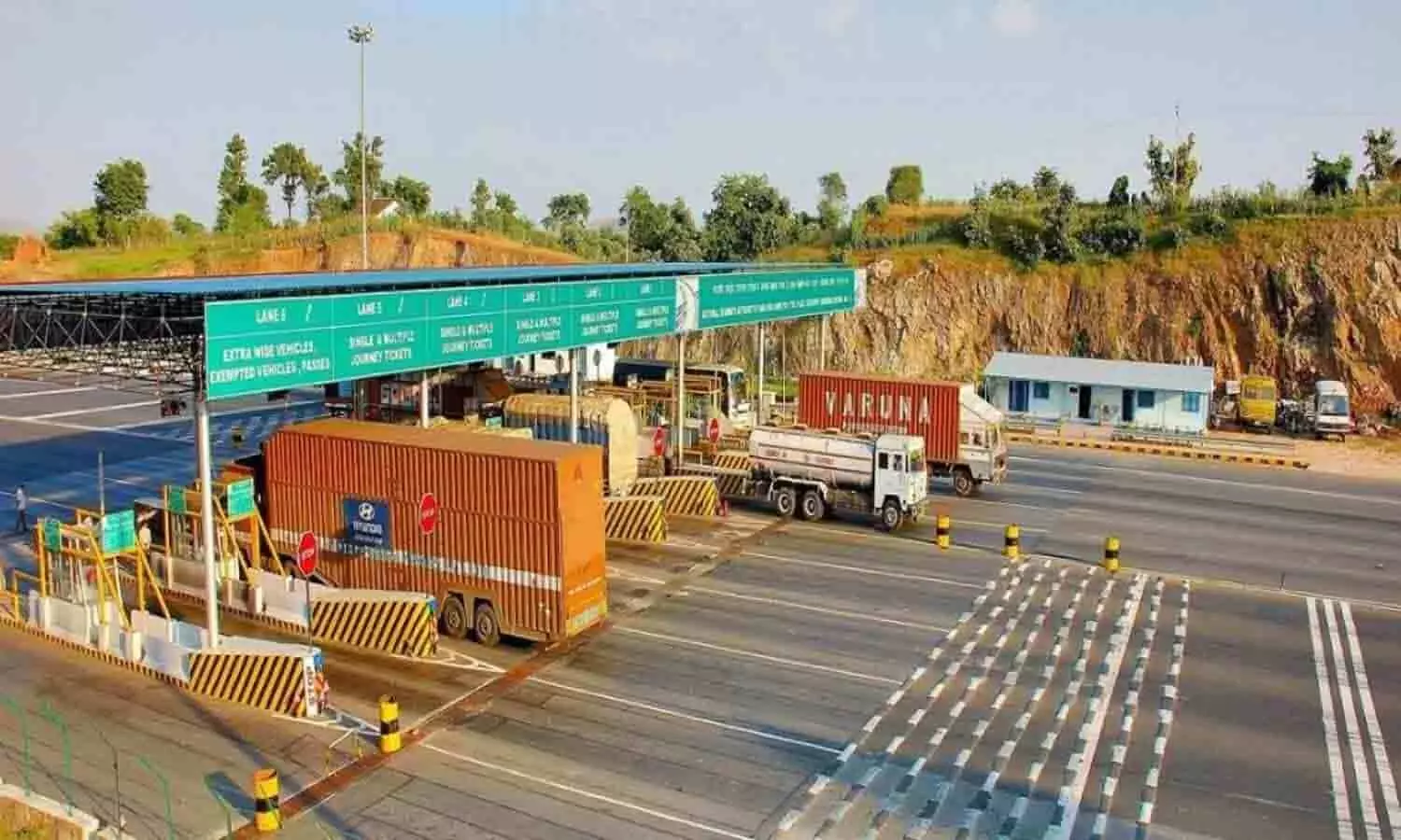 toll plaza